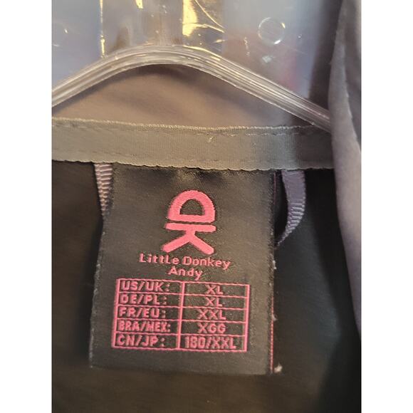 Little Donkey Andy Womens XL Gray Softshell Water Repellent Hiking Travel (1045) - Picture 4 of 13